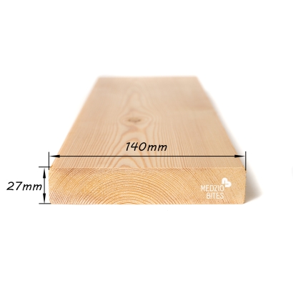 Terasinė maumedžio lenta 27x140x5400