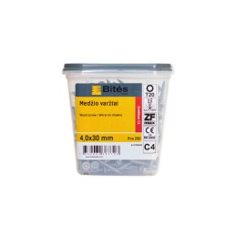 Bites PRO Medsraigtis - 4,0x30 mm Protect C4, T20, (200 vnt.) - lauko darbams