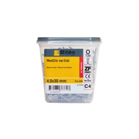 Bites PRO Medsraigtis - 4,0x30 mm Protect C4, T20, (200 vnt.) - lauko darbams