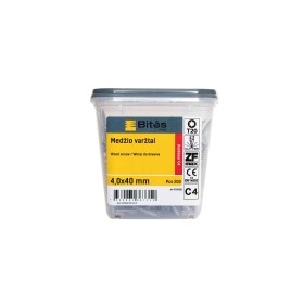 Bites PRO Medsraigtis - 4,0x40 mm Protect C4, T20, (200 vnt.) - lauko darbams