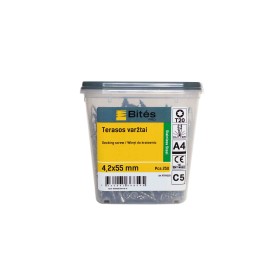 Bites PRO Medsraigtis - 4,2x55 mm A4, (250 vnt.) - terasai