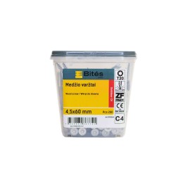 Bites PRO Medsraigtis - 4,5x60 mm Protect C4, T20, (200 vnt.) - lauko darbams