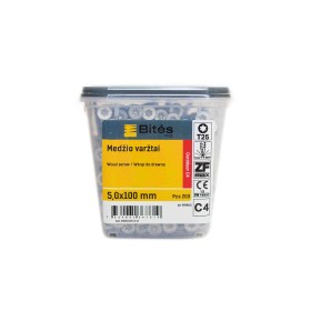 Bites PRO Medsraigtis - 5,0x100 mm Protect C4, T25, (200 vnt.) - lauko darbams