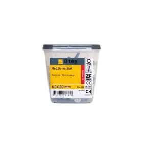 Bites PRO Medsraigtis - 6,0x100 mm Protect C4, T30, (100 vnt.) - lauko darbams
