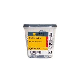 Bites PRO Medsraigtis - 6,0x120 mm Protect C4, T30, (100 vnt.) - lauko darbams