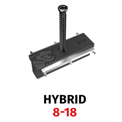 Cobra hybrid 8-18L tvirtinimo elementų rinkinys (90vnt.)