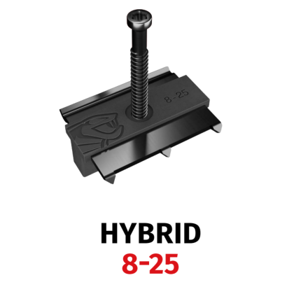 Cobra hybrid 8-25L tvirtinimo elementų rinkinys (90vnt.)