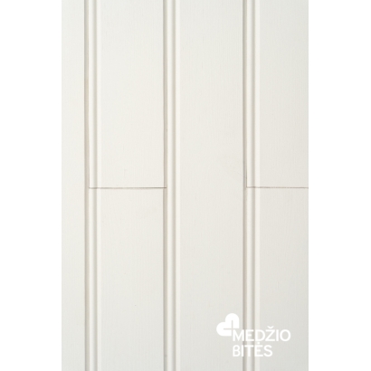 Vidaus dailylentė INGRID-1 balta spalva 