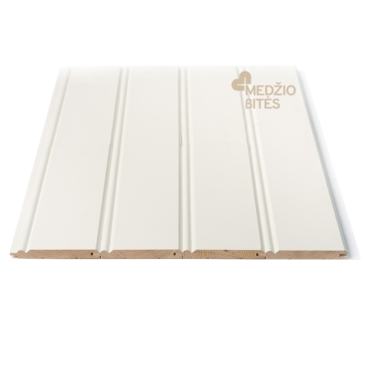 Vidaus dailylentė INGRID-1 balta spalva 