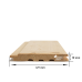 Lauko dailylentė UTP1 19x121x6000
