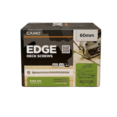 CAMO medsraigtis nerūdijančio (A2) plieno, 60 mm (1750 vnt.)