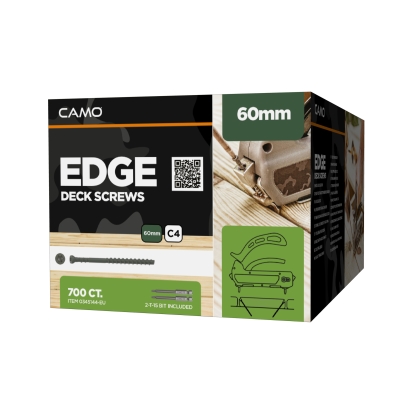 CAMO medsraigtis terasai, paslėpto tvirtinimo 4,2x60 mm C4 (700 vnt.)