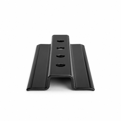 Pro-Clips dvigubas klipsas egzotinėms lentoms, juodas, 25 vnt.
