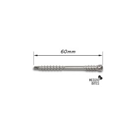 Medsraigtis HECO 4,2x60 mm, nerūdijantis plienas A4 (200vnt.)