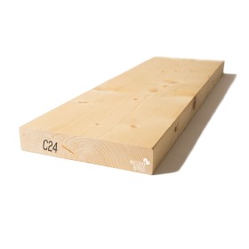 Kalibruota graduota C24 mediena 45x245x6000