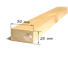 Statybinė pjautinė mediena 25x50x3600