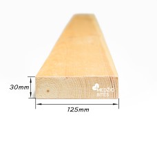 Statybinė pjautinė mediena 30x125x3300
