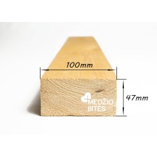 Statybinė pjautinė mediena 47x100x4800