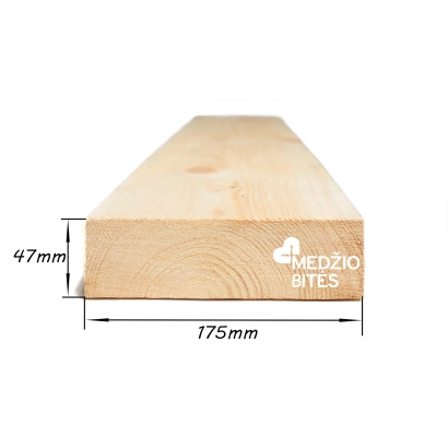Statybinė pjautinė mediena 