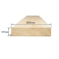 Statybinė pjautinė mediena 47x250x4800