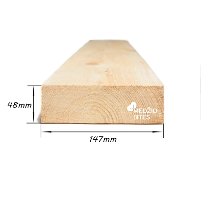 Statybinė pjautinė mediena 