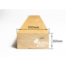 Statybinė pjautinė mediena 50x100x4800