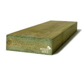 Statybinė impregnuota pjautinė mediena 50x150x6000