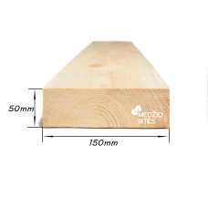 Statybinė pjautinė mediena 50x150x3000