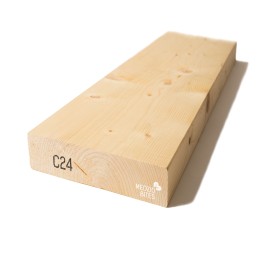 Kalibruota graduota C24 mediena 