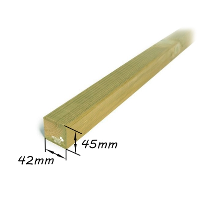 Kalibruota impregnuota mediena 