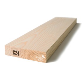Kalibruota graduota C24 mediena 45x195x5400