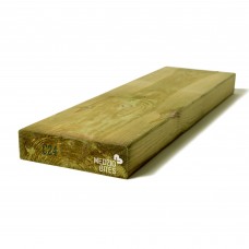 Kalibruota impregnuota graduota C24 mediena 45x195x5400