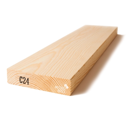 Kalibruota graduota C24 mediena 