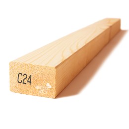 Kalibruota graduota C24 mediena 