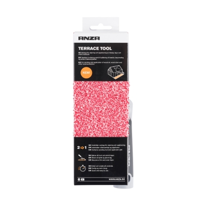 Terasų aliejavimo kempinė Anza 265x85 mm