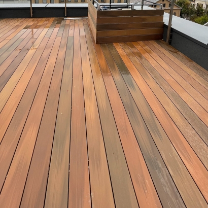 Silvadec terasinė medienos kompozito lenta WPC (Atmosphere Ipe) 