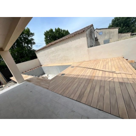 Terasinė medienos kompozito lenta (Silvadec - Atmosphere Light Oak) 