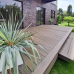 Terasinė medienos kompozito lenta (Silvadec - Brushed Atmosphere Brown Rio) 23x138x6000 