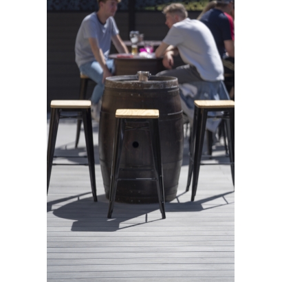 Terasos briaunos lenta Silvadec - Brushed Atmosphere Cayenne Grey 