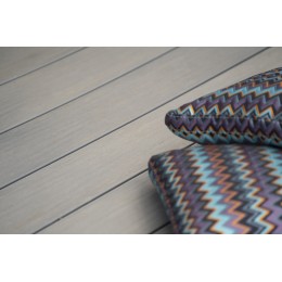 Terasinė medienos kompozito lenta (Silvadec - Brushed Atmosphere Grey Cayenne)