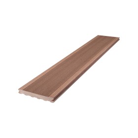 Terasinė medienos kompozito lenta (Silvadec - Grooved Elegance Dark Brown)