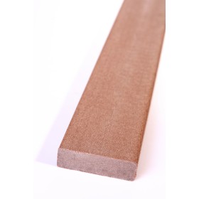 Terasos medienos kompozito briaunos lenta (Silvadec - Grooved Elegance Dark Brown)