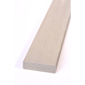 Terasos medienos kompozito briaunos lenta (Silvadec - Struct. Elegance Light Grey)
