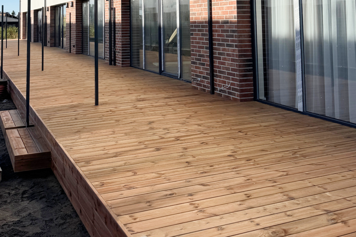 Kaip įsirengti terasą pačiam: žingsnis po žingsnio