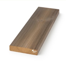 Terasinė šukuota termo lenta, pilka 26x118x4200